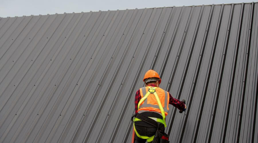 Professional metal roof installation services in Linn Grove, IA